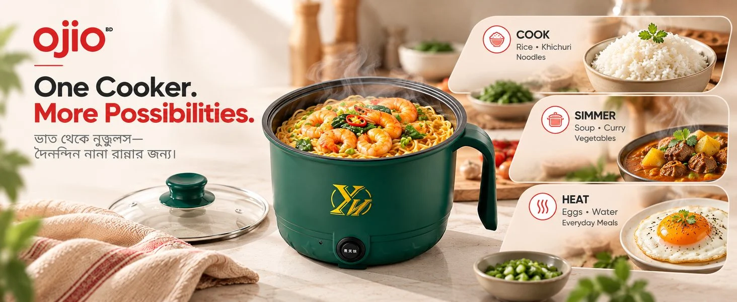 YN Electric Multi Cooker - cook, simmer and heat